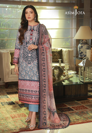 Asim Jofa AJAS-17 (2-Pcs) Asra Intermix Collection Online Shopping
